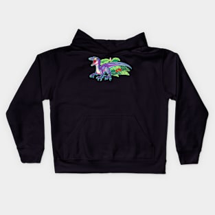 Raptor Blue Kids Hoodie